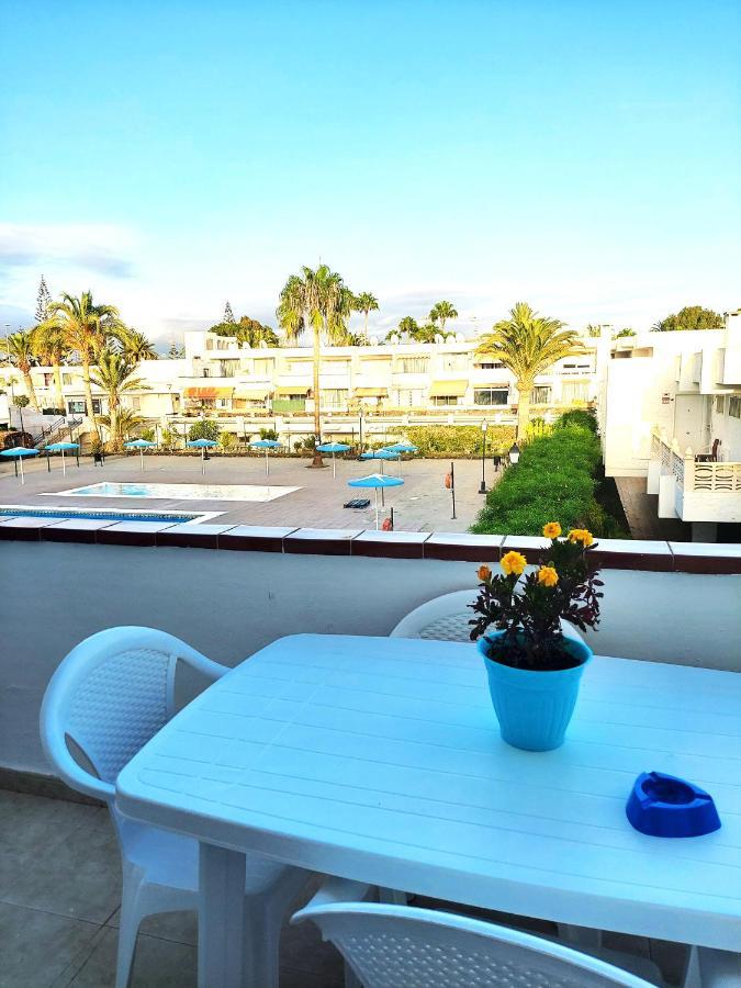 Blu Apartment, Wifi Free Pool View Costa Del Silencio Eksteriør bilde